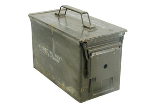 Ammo Box – 50 Cal – Olive Green – Grade 1