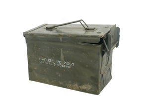 Ammo Box – 50 Cal – Olive Green – Grade 1