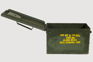 Ammo Box – 50 Cal – Olive Green – Grade 1