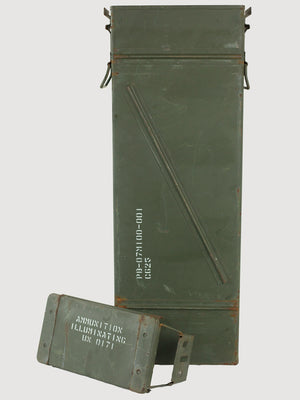 Large Rectangular Mortar Ammo Box -  used for 120mm rounds