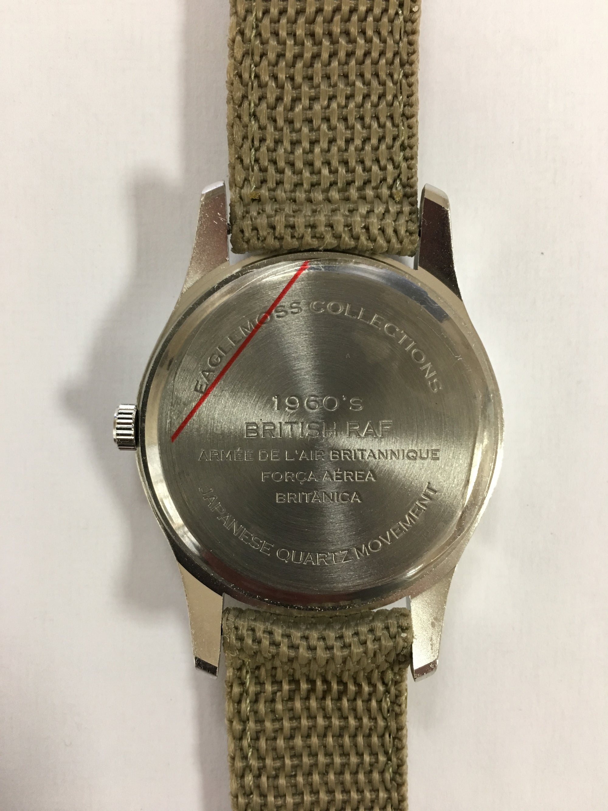 Men s Watch 1960 s British RAF Army style quartz watch New in pack Forces Uniform and Kit