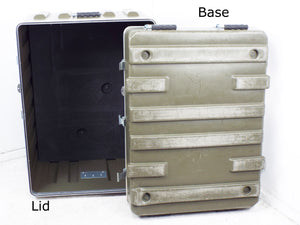 Swiss ABS and aluminium Transportation Case - Green - Kappler