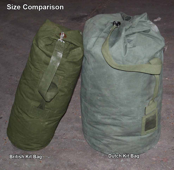 Dutch Army Large Kit Bag 80 litre capacity approximately Grade 1 Forces Uniform and Kit
