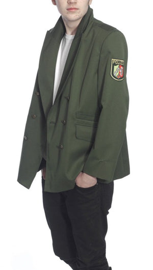 German Police Green Uniform Jacket (Dress Tunic)