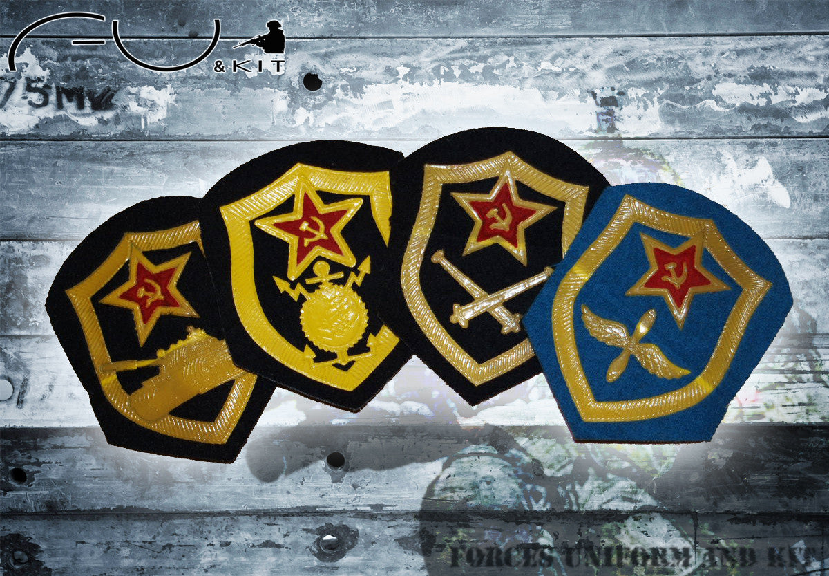 badges from the Russian military/soviet army
