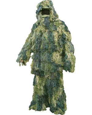Woodland Camouflage Ghillie Suit - Hessian/Burlap